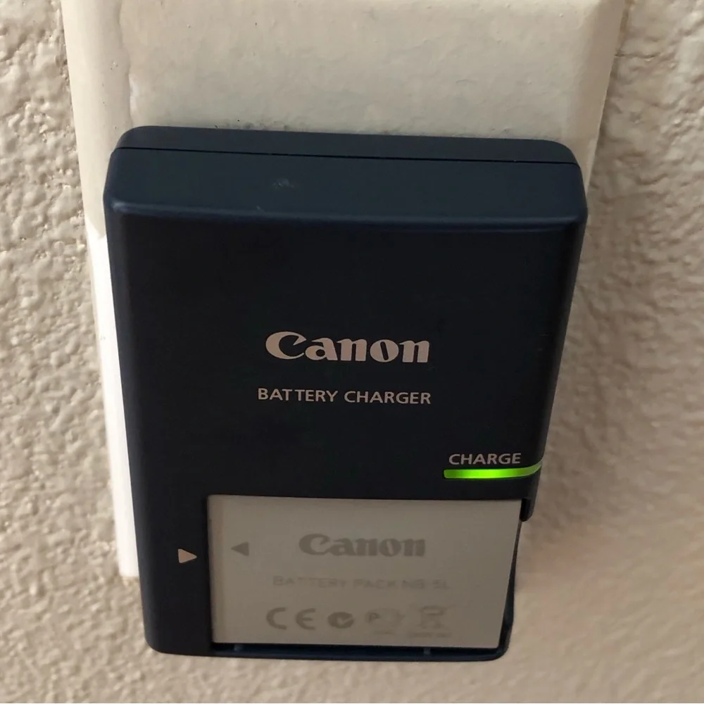 Canon CB-2LX Battery Charger for NB-5L Battery Tested